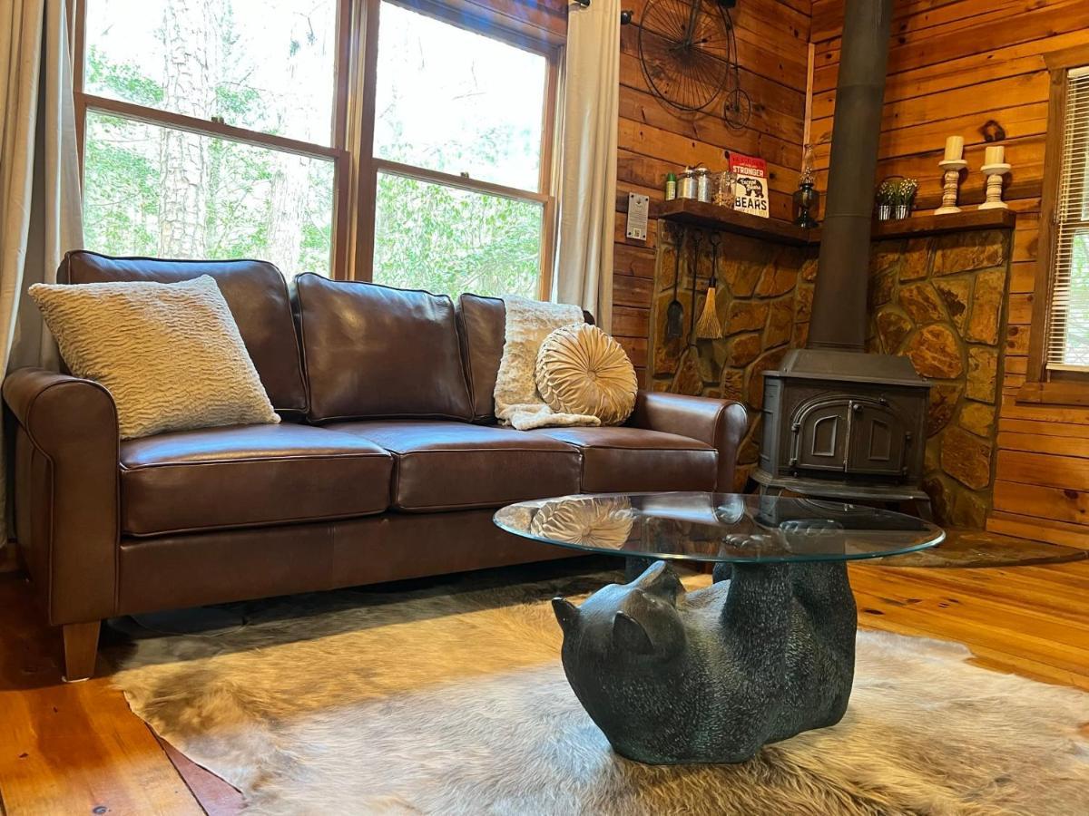 בלו רידג' Log Cabin With Mountain View And Privacy מראה חיצוני תמונה